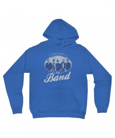 The Band Hoodie | Filigree Framed Photo Design Distressed Hoodie $15.98 Sweatshirts