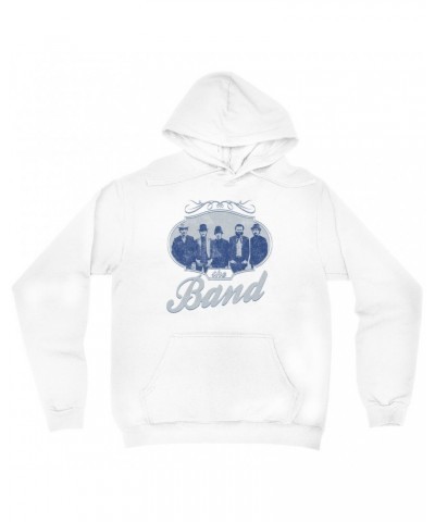 The Band Hoodie | Filigree Framed Photo Design Distressed Hoodie $15.98 Sweatshirts