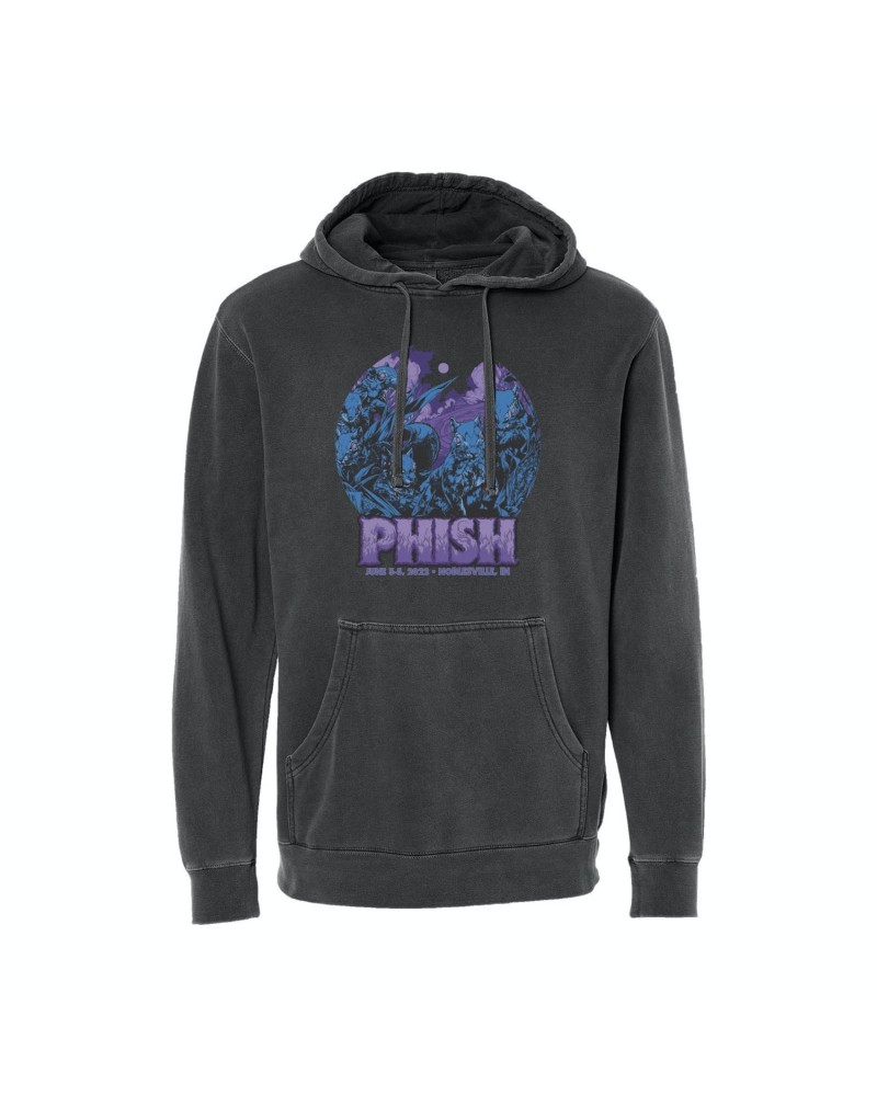 Phish Noblesville 2022 Squirrel Invasion Pullover Hoodie $17.60 Sweatshirts