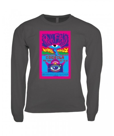 Pink Floyd Long Sleeve Shirt | Osceola Pepperland Concert Flyer Shirt $13.78 Shirts