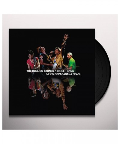 The Rolling Stones BIGGER BANG LIVE ON COPACABANA BEACH Vinyl Record $29.70 Vinyl