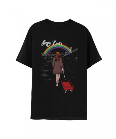 Jenny Lewis Rabbit Fur Coat Tee - Black $8.75 Shirts