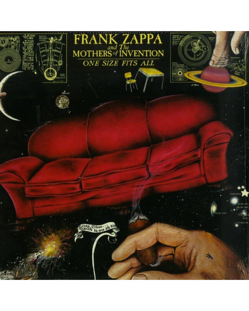 Frank Zappa One Size Fits All Vinyl Record $12.22 Vinyl