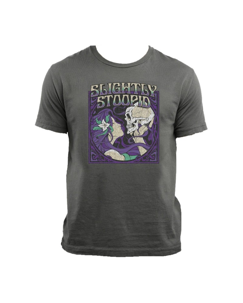 Slightly Stoopid Purple Skull Kiss Golden Goods Tee $12.90 Shirts