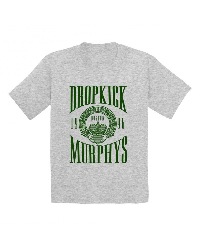 Dropkick Murphys Claddagh Youth Tee (Heather Gray) $12.39 Kids