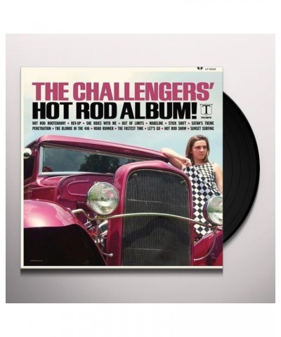 The Challengers HOT ROD ALBUM Vinyl Record $18.72 Vinyl