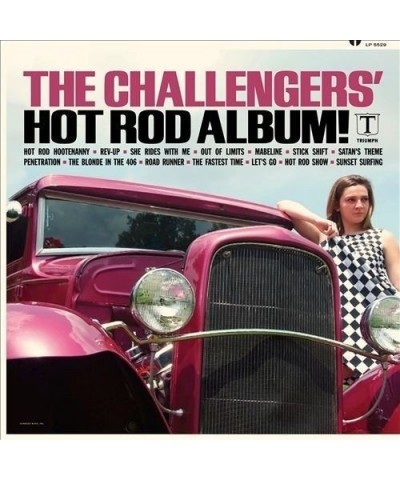 The Challengers HOT ROD ALBUM Vinyl Record $18.72 Vinyl