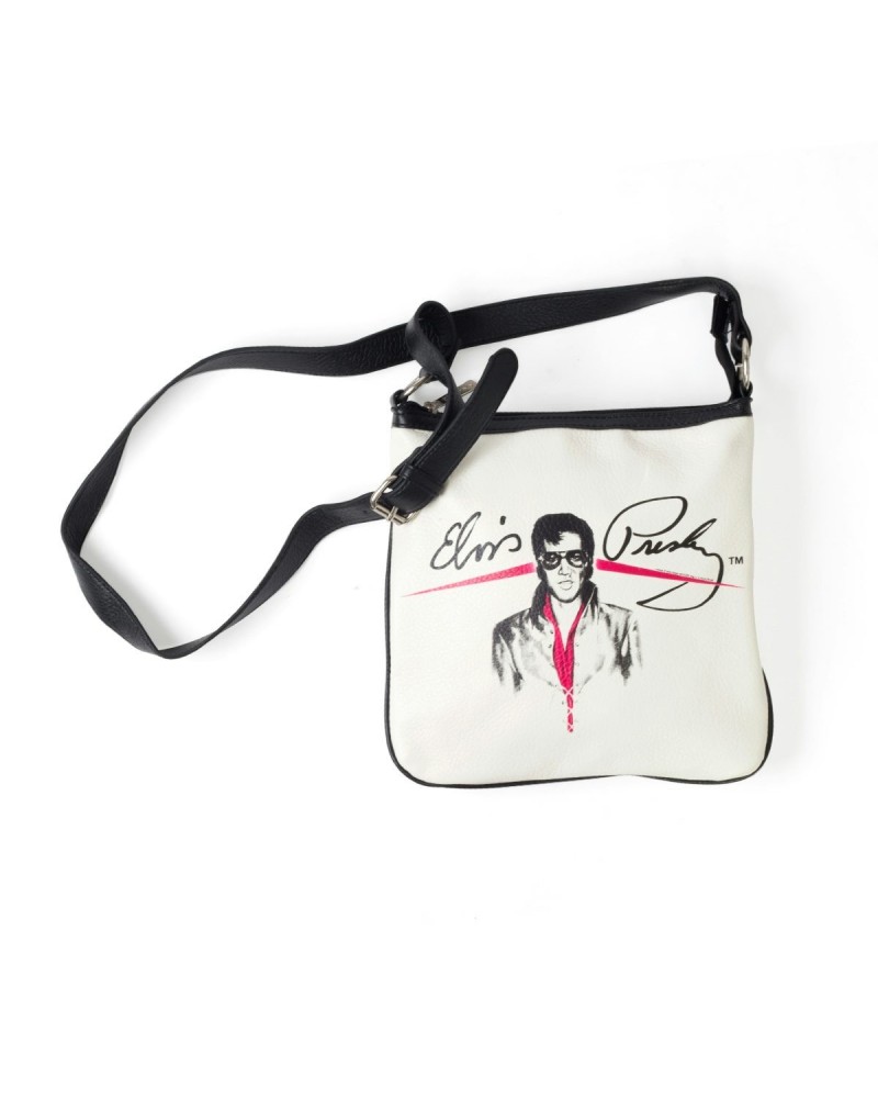 Elvis Presley Red Eighties Messenger Bag $5.28 Bags