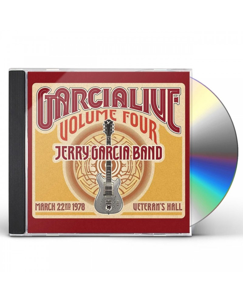 Jerry Garcia Band GarciaLive Vol. 4: March 22nd 1978 - Veteran's Hall (2 CD) CD $4.96 CD