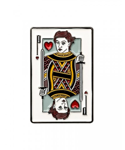 Amanda Palmer Queen of Hearts Enamel Pin (Patron-Only) $1.85 Accessories