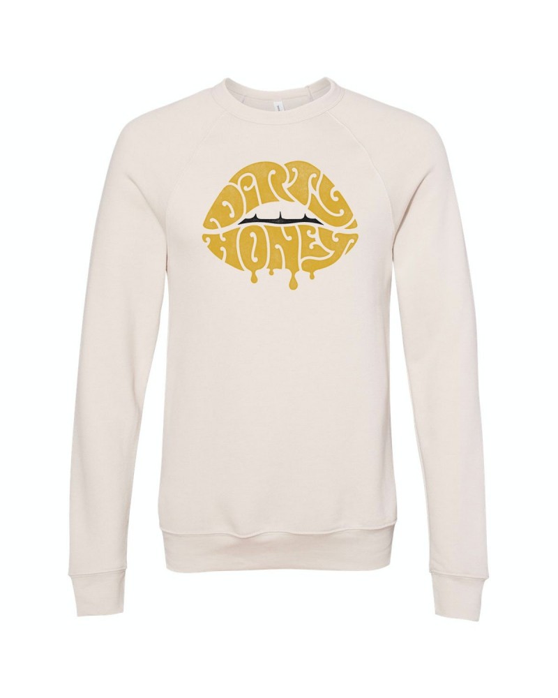 Dirty Honey LIPS LP CREWNECK SWEATSHIRT $14.70 Vinyl