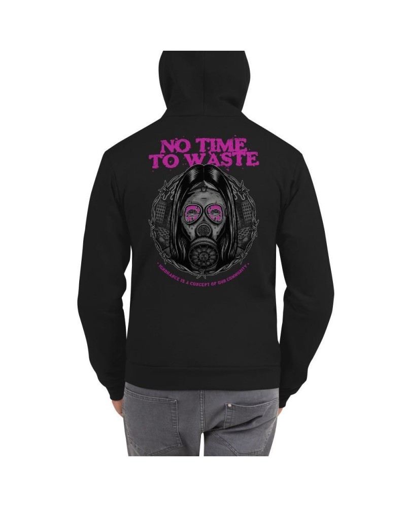 No Time To Waste N.T.T.W 2020 Toxic Front & Back Unisex Zip Up Hoodie $16.13 Sweatshirts