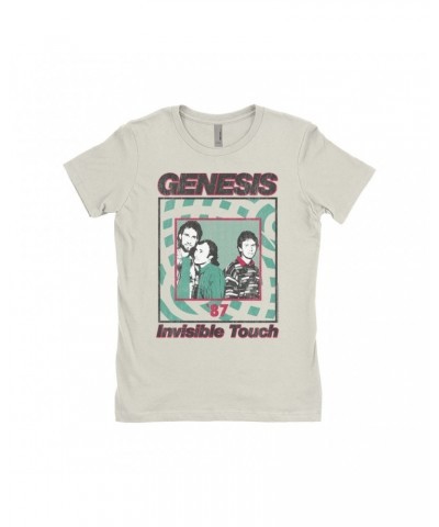 Genesis Ladies' Boyfriend T-Shirt | 1987 Invisible Touch Promo Design Shirt $8.98 Shirts