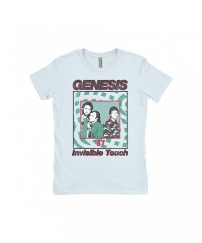 Genesis Ladies' Boyfriend T-Shirt | 1987 Invisible Touch Promo Design Shirt $8.98 Shirts