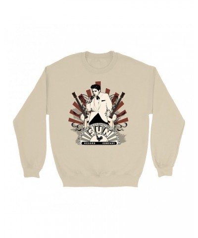 Elvis Presley Sweatshirt | Retro Performance Ellis Auditorium Sweatshirt $13.28 Sweatshirts