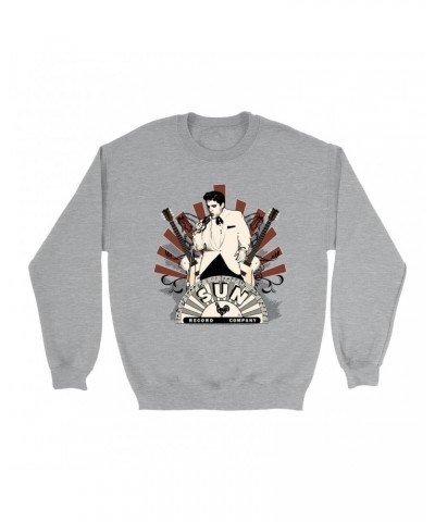 Elvis Presley Sweatshirt | Retro Performance Ellis Auditorium Sweatshirt $13.28 Sweatshirts