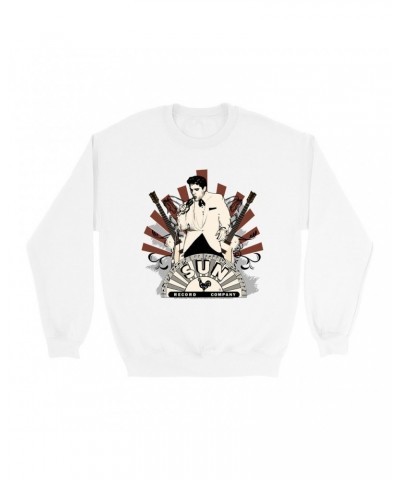 Elvis Presley Sweatshirt | Retro Performance Ellis Auditorium Sweatshirt $13.28 Sweatshirts