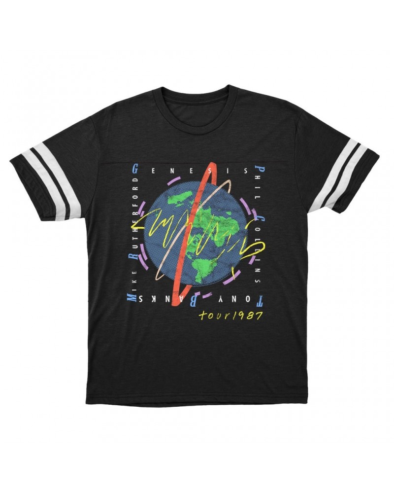 Genesis T-Shirt | World Tour 1987 Football Shirt $13.18 Shirts