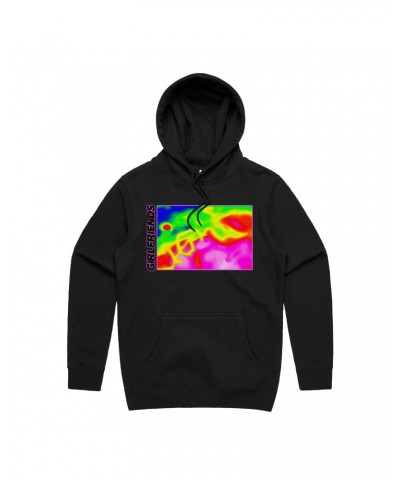 girlfriends Internet Killed Tour Hoodie - Black $26.40 Sweatshirts