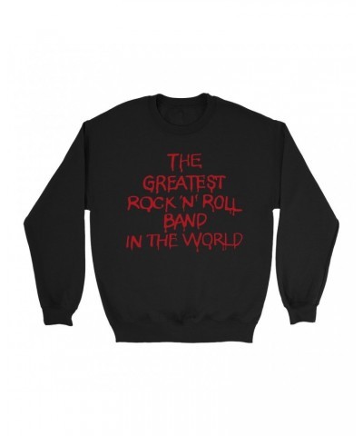 The Who Sweatshirt | The Greatest Band Worn By Keith Moon Sweatshirt $11.53 Sweatshirts