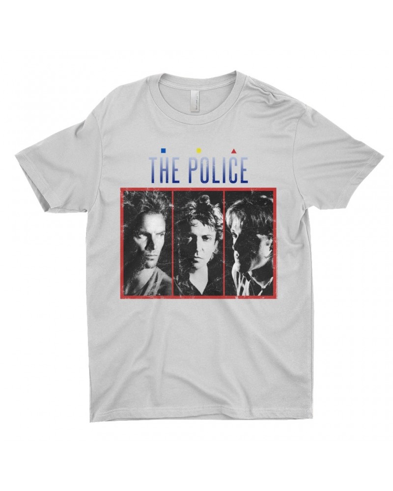 The Police T-Shirt | The Singles Album Art Image Distressed Shirt $11.73 Shirts