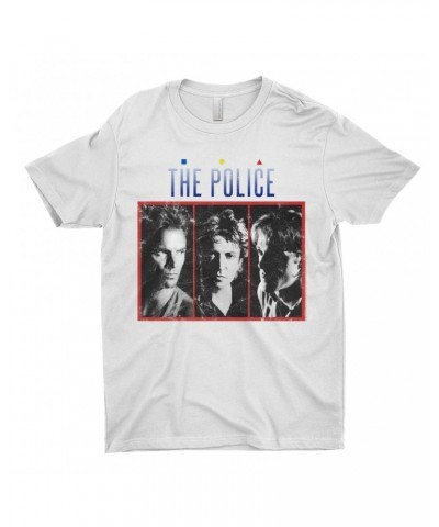 The Police T-Shirt | The Singles Album Art Image Distressed Shirt $11.73 Shirts