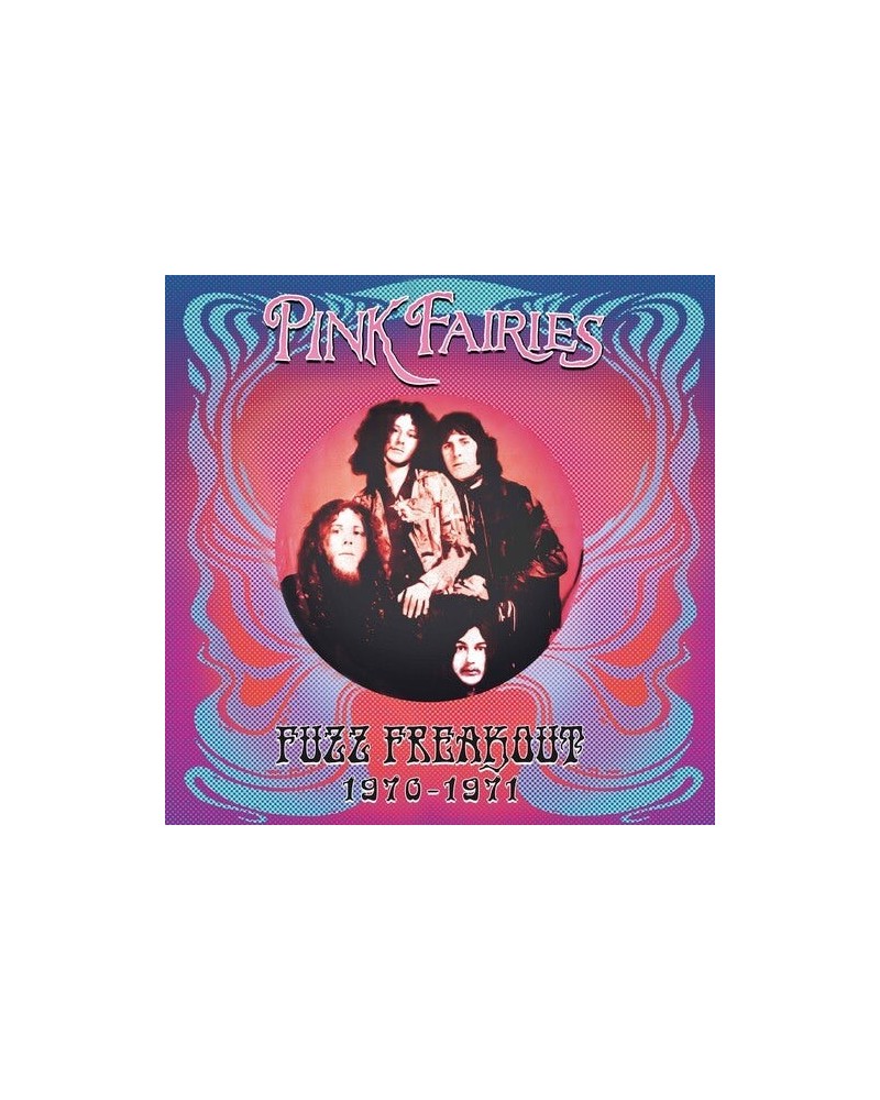 The Pink Fairies FUZZ FREAKOUT 1970-1971 - BLUE/PINK/BLACK SPLATTER Vinyl Record $8.16 Vinyl