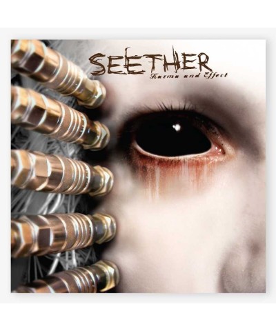 Seether Karma And Effect (Burgundy 2 LP) Vinyl Record $18.00 Vinyl