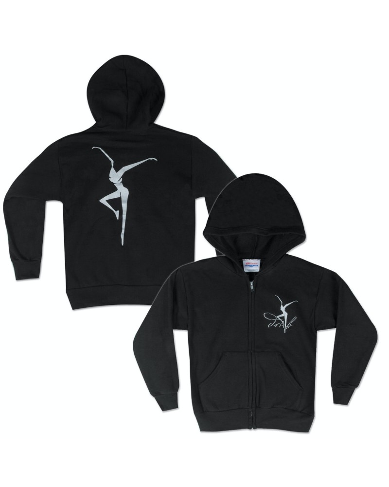 Dave Matthews Band Silver Fire Dancer Youth Zip Hoodie $12.95 Sweatshirts