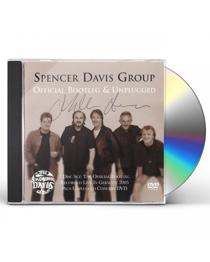 The Spencer Davis Group OFFICIALBOOTLEG & UNPLUGGED CD $7.59 CD