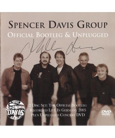 The Spencer Davis Group OFFICIALBOOTLEG & UNPLUGGED CD $7.59 CD