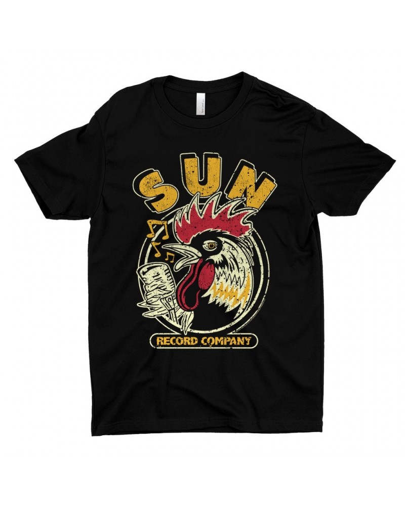 Sun Records T-Shirt | Vintage Rooster Record Label Logo Distressed Shirt $7.73 Shirts