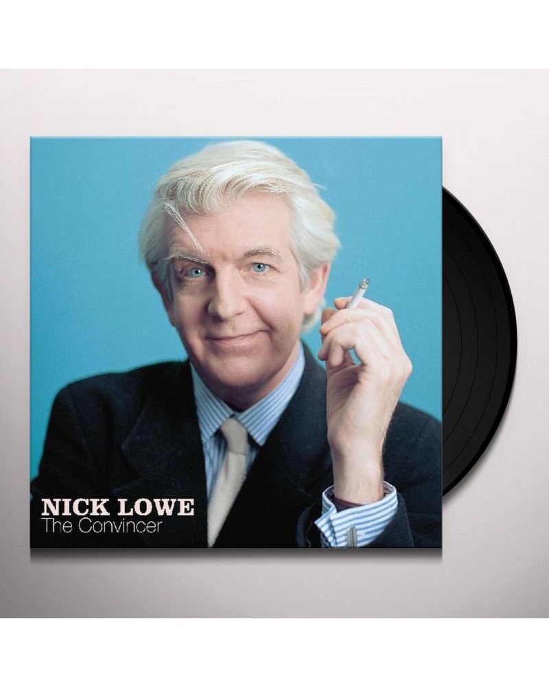 Nick Lowe CONVINCER (20TH ANNIVERSARY EDITION/BLUE VINYL/BONUS 45/DL CARD) Vinyl Record $9.29 Vinyl