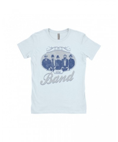 The Band Ladies' Boyfriend T-Shirt | Filigree Framed Photo Design Distressed Shirt $12.48 Shirts