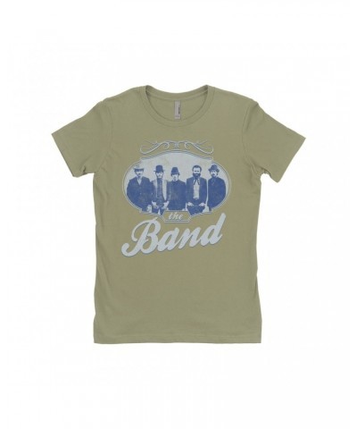 The Band Ladies' Boyfriend T-Shirt | Filigree Framed Photo Design Distressed Shirt $12.48 Shirts