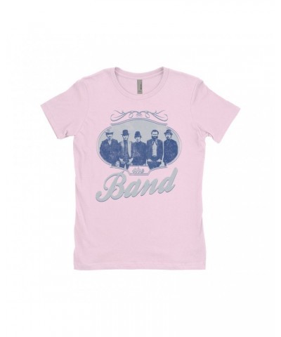 The Band Ladies' Boyfriend T-Shirt | Filigree Framed Photo Design Distressed Shirt $12.48 Shirts