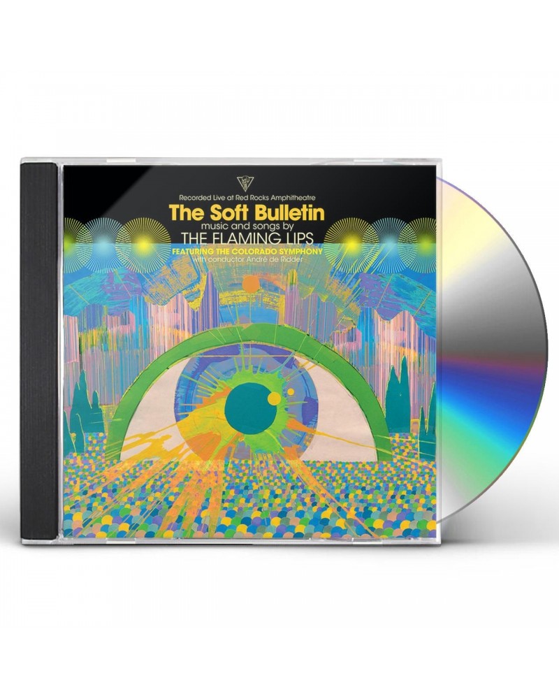 The Flaming Lips SOFT BULLETIN: LIVE AT RED ROCKS (FEAT. THE COLORADO SYMPHONY & ANDRE DE RIDDLER) CD $5.60 CD