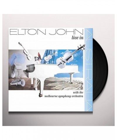 Elton John LIVE IN AUSTRALIA WITH THE MELBOURNE SYMPHONY ORC Vinyl Record $12.80 Vinyl