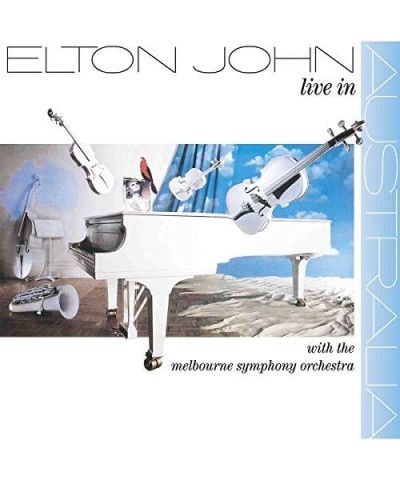 Elton John LIVE IN AUSTRALIA WITH THE MELBOURNE SYMPHONY ORC Vinyl Record $12.80 Vinyl