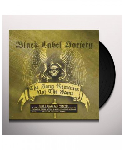 Black Label Society SONG REMAINS NOT THE SAME Vinyl Record $6.30 Vinyl