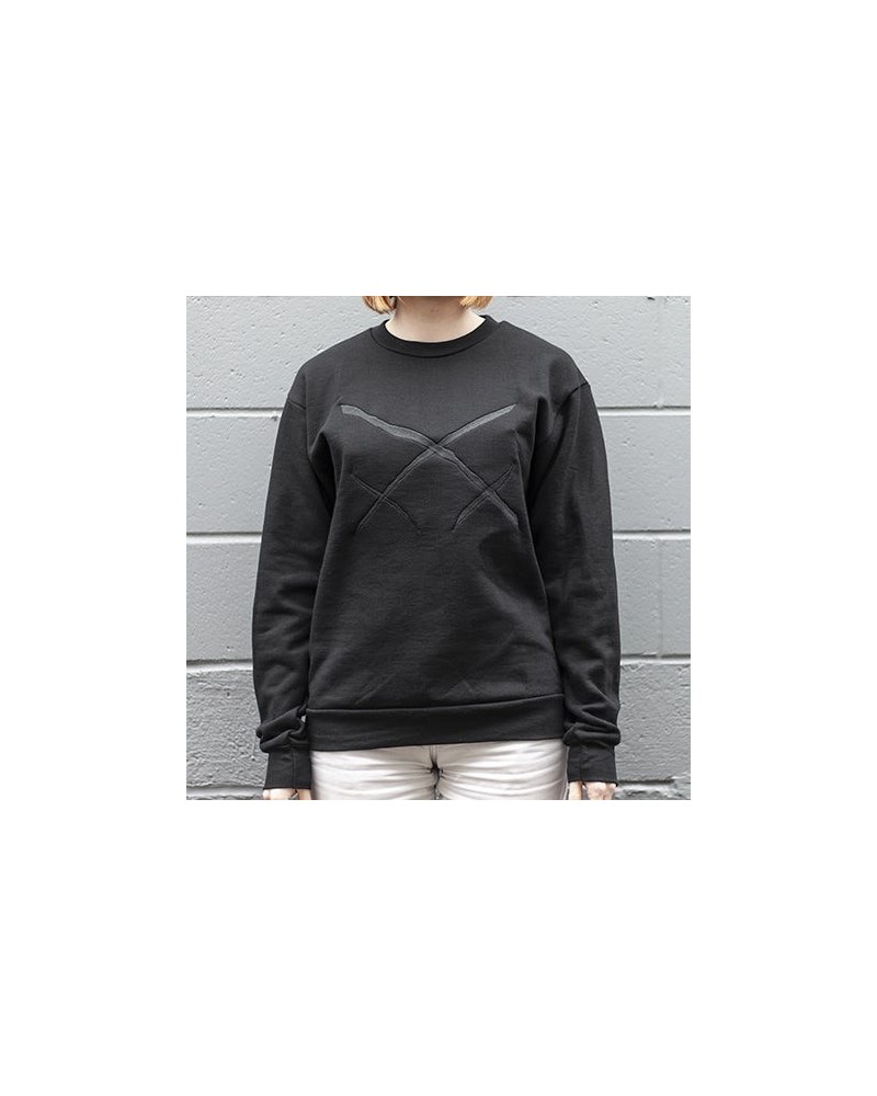 Xiu Xiu Embroidered Logo Crew Neck Sweatshirt $21.00 Sweatshirts