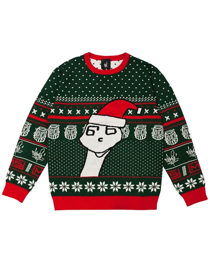 Mike Shinoda Boris Holiday Knit Sweater $17.00 Sweatshirts