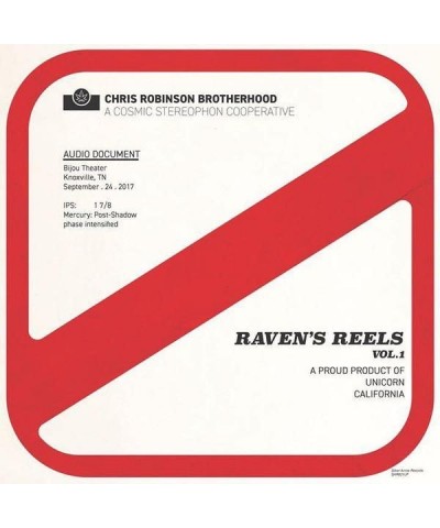 Chris Robinson Brotherhood Raven's Reels: Knoxville Vinyl Record $30.60 Vinyl