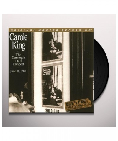 Carole King CARNEGIE HALL CONCERT: JUNE 18 1971 Vinyl Record $25.27 Vinyl