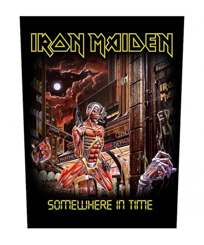 Iron Maiden Somewhere In Time' Back Patch $6.75 Accessories