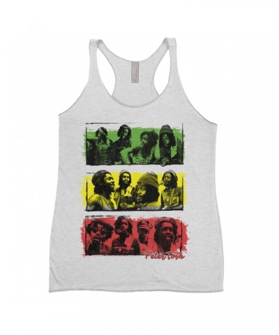 Peter Tosh Ladies' Tank Top | Reggae Photo Collage Shirt $8.69 Shirts