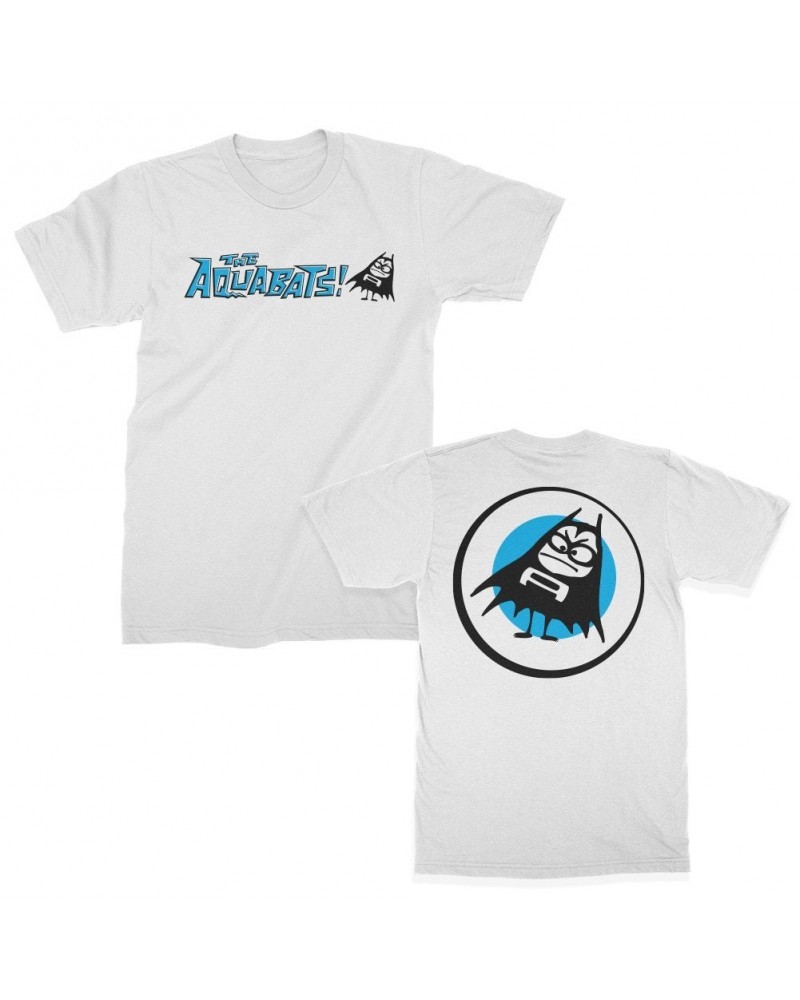 The Aquabats! Classic Logo Tee (White) $10.64 Shirts