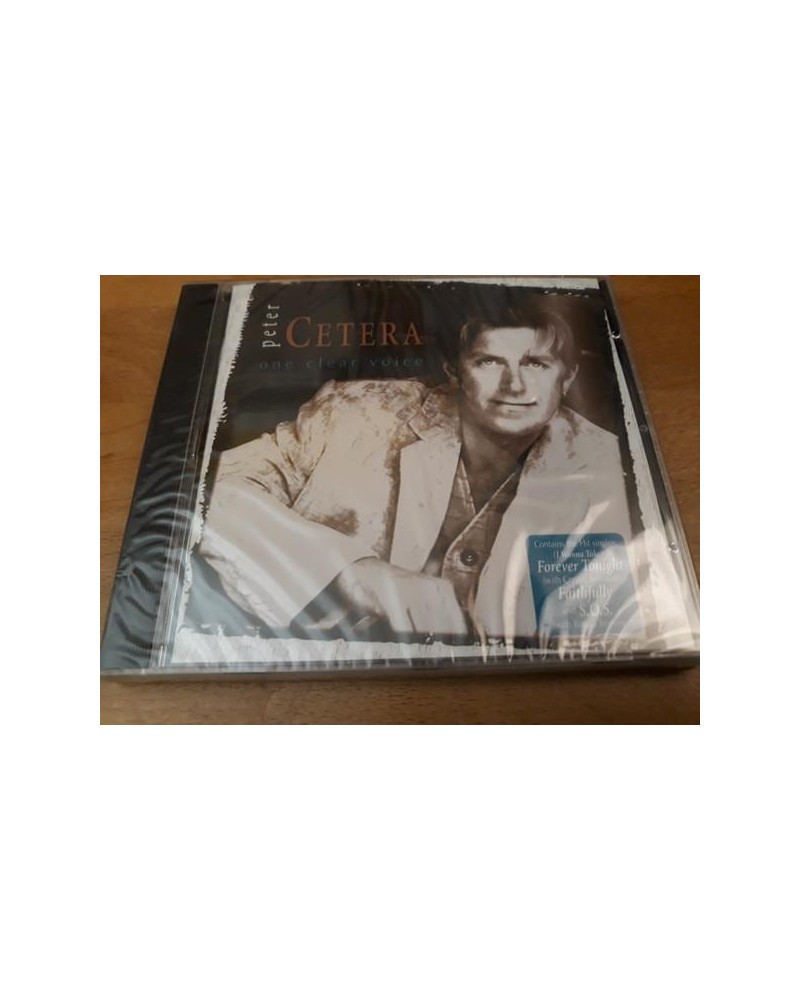 Peter Cetera ONE CLEAR VOICE CD $10.29 CD