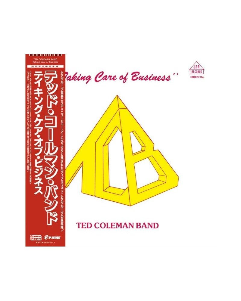 Ted Coleman Band LP Vinyl Record - Taking Care Of Business $26.89 Vinyl