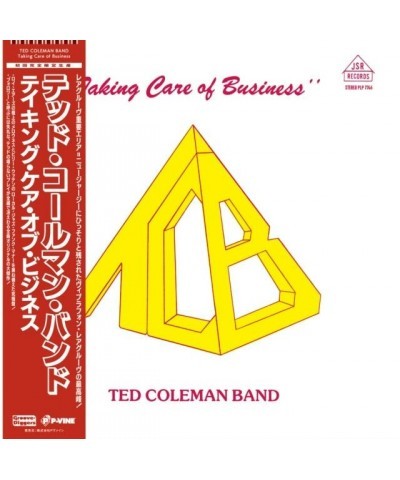 Ted Coleman Band LP Vinyl Record - Taking Care Of Business $26.89 Vinyl